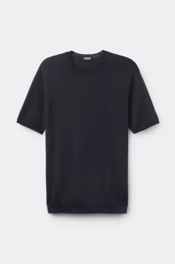 T-shirt z Bawełnianej Dzianiny Slub