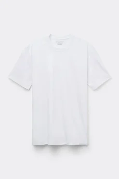 T-shirt z Merceryzowanej Bawełny Superlight Premium