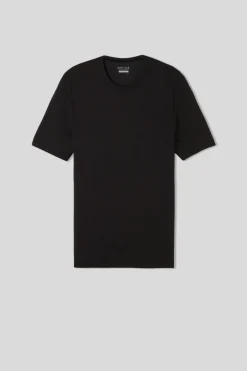 T-shirt z Modalu i Jedwabiu