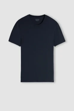 T-shirt z Modalu i Jedwabiu