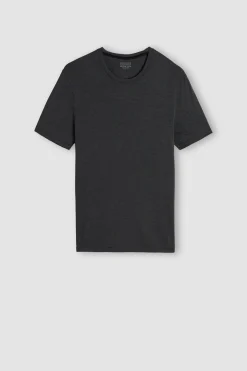 T-shirt z Modalu i Jedwabiu