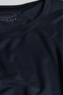 T-shirt z Modalu i Jedwabiu
