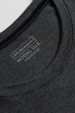T-shirt z Modalu i Jedwabiu