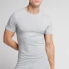 T-shirt z Okrągłym Dekoltem Bawełna Superior