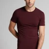 T-shirt z Okrągłym Dekoltem Bawełna Superior