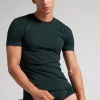 T-shirt z Okrągłym Dekoltem Bawełna Superior