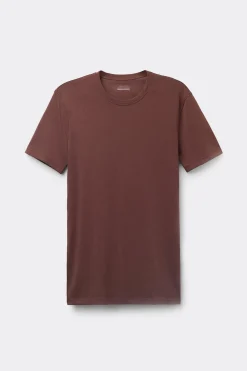 T-shirt z Okrągłym Dekoltem Bawełna Superior