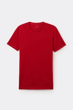 T-shirt z Okrągłym Dekoltem Bawełna Superior