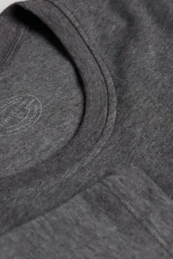 T-shirt z Okrągłym Dekoltem Bawełna Superior