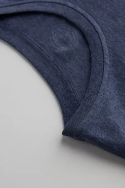 T-shirt z Okrągłym Dekoltem Bawełna Superior